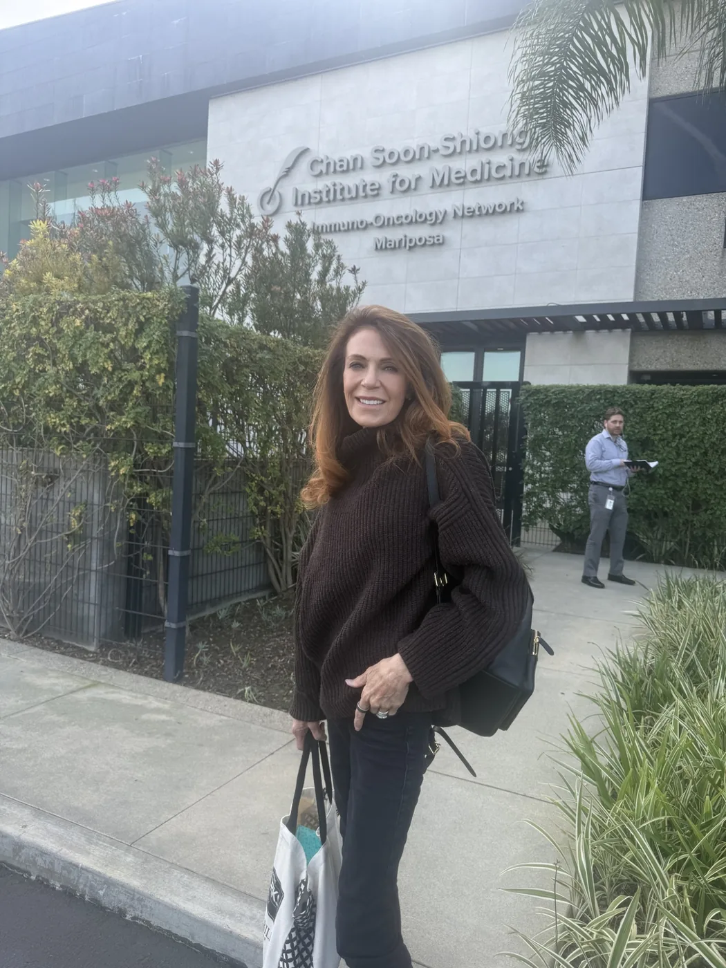 Beth at the Chan Soon-Shiong Institute for Medicine